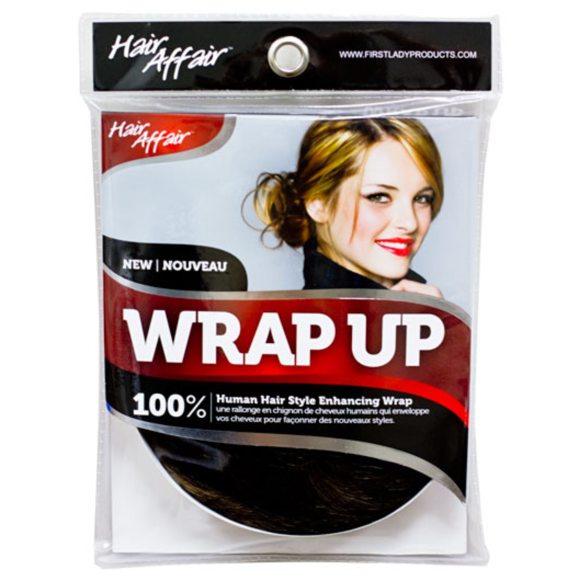 WRAP UP - CHOUCHOU ENROULANT CHEVEUX HUMAINS