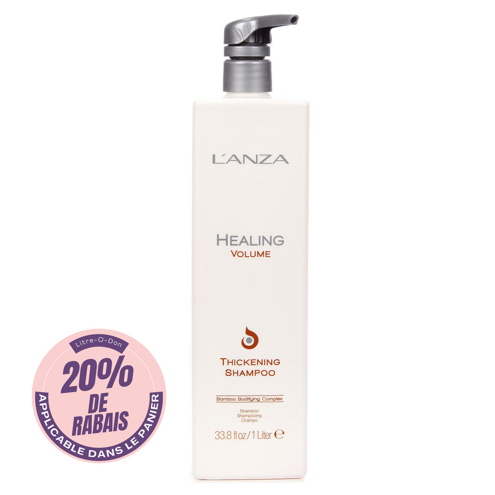 L'ANZA_Healing Volume - Shampooing épaississant_1L-_Gisèle produits de beauté