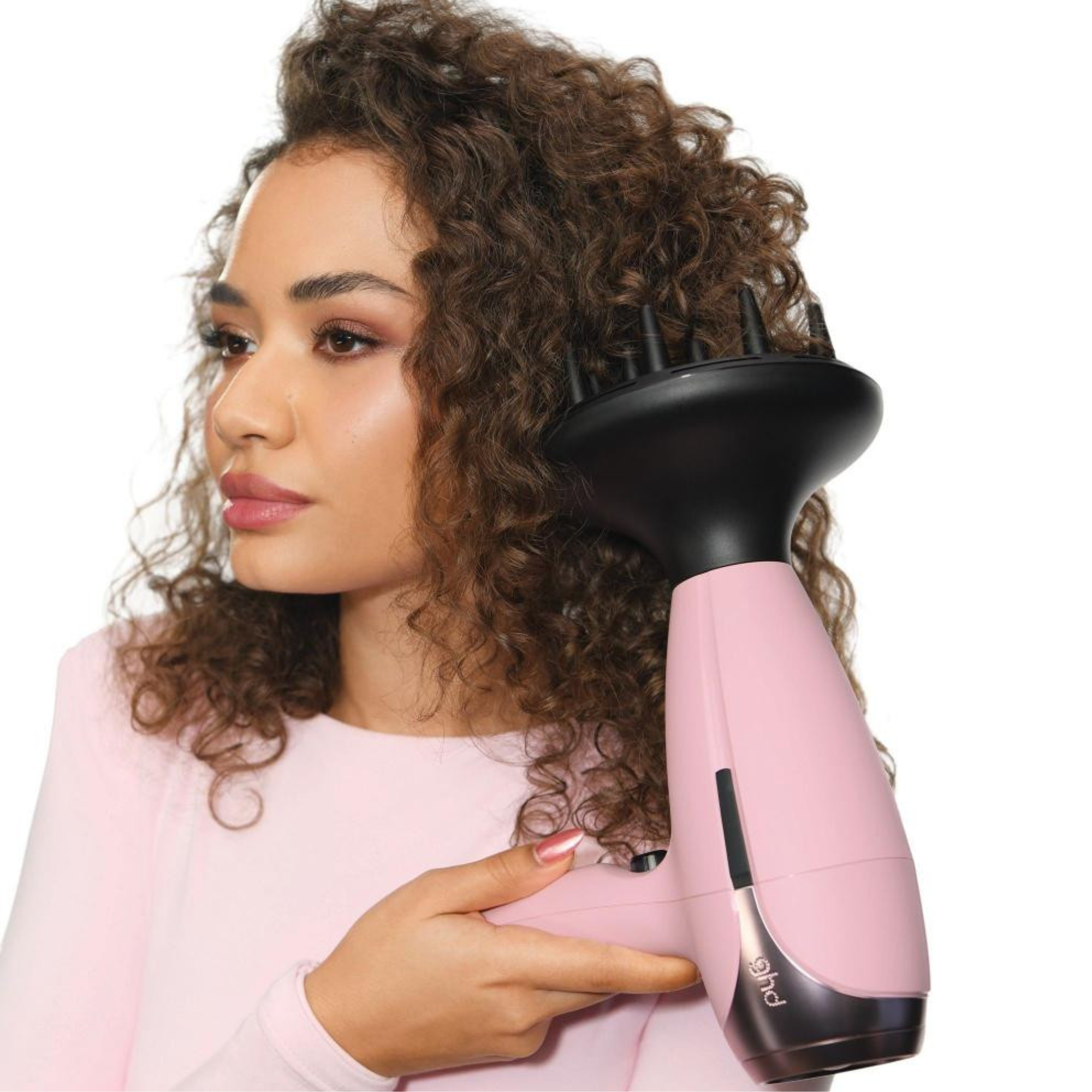 HELIOS - SÈCHE-CHEVEUX ÉDITION LIMITÉE ROSE POUDRÉ