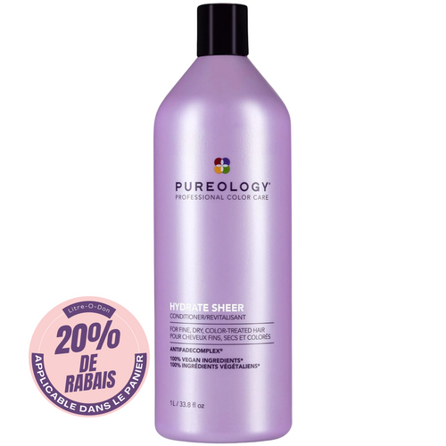 PUREOLOGY_Hydrate Sheer - Revitalisant_1L-_Gisèle produits de beauté