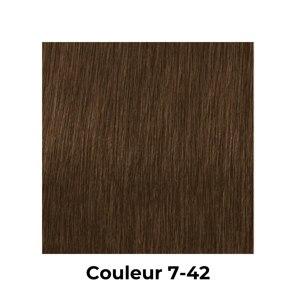 Igora Zéro AMM - Coloration permanente sans ammoniaque-Colorations permanentes||Permanent Colorations-SCHWARZKOPF PROFESSIONNEL-60ml-7-42 - Blond Moyen Beige Fumé-Gisèle produits de beauté