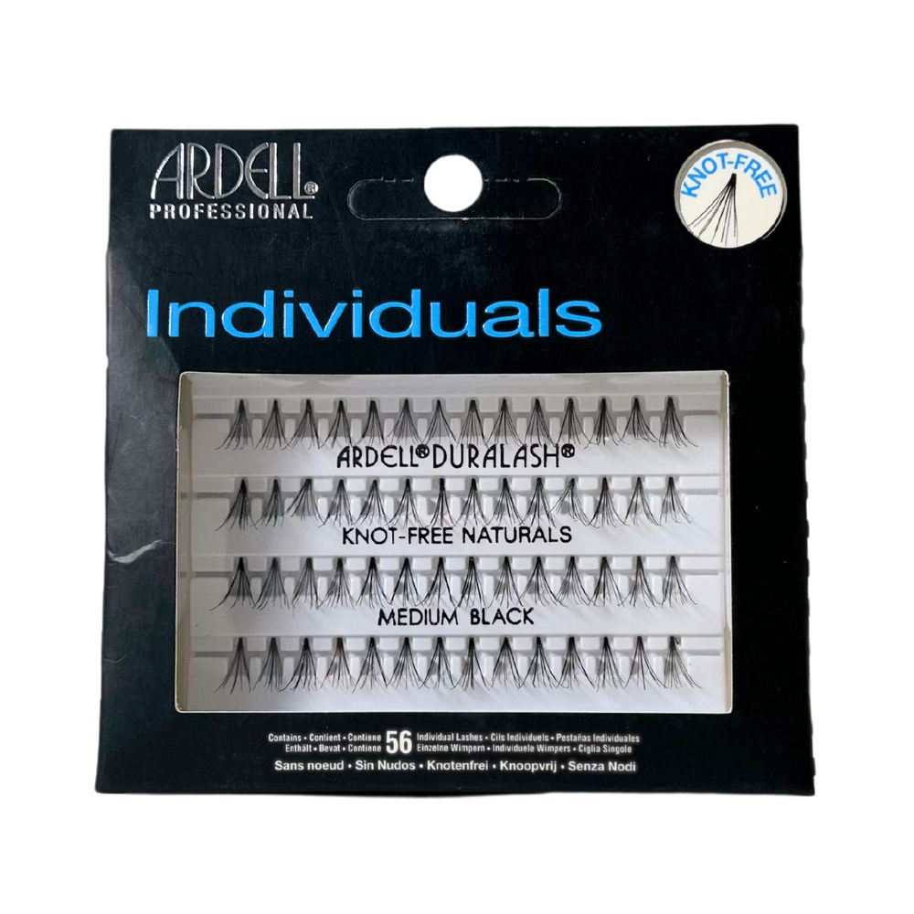 ARDELL_Individuals - Faux-cils individuels sans noeud_Moyen-Noir_Gisèle produits de beauté