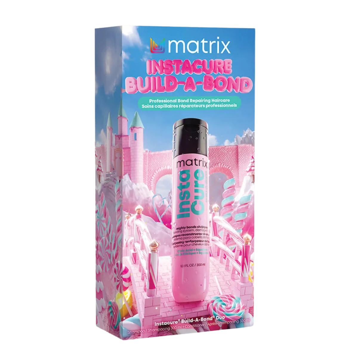 INSTACURE BUILD-A-BOND -  DUO SHAMPOOING ET REVITALISANT