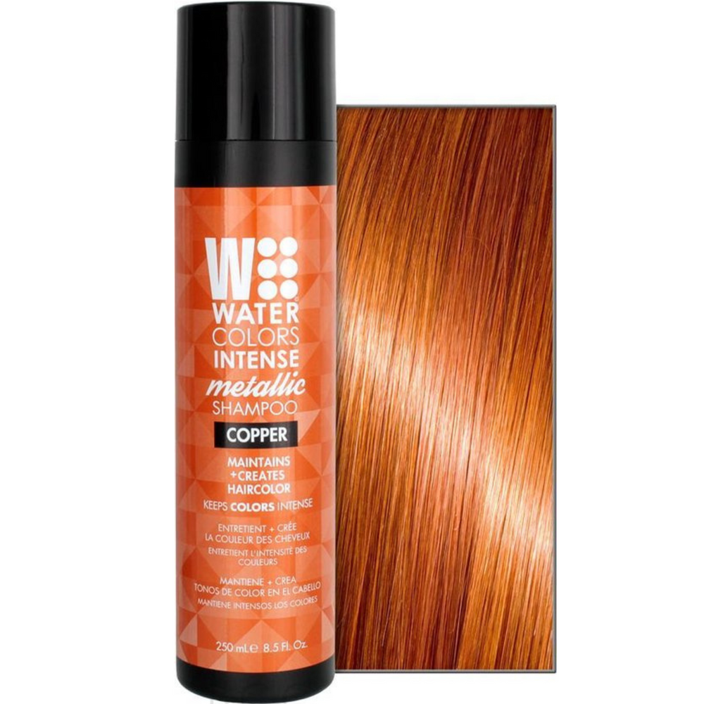 WATER COLOR_Intense - Shampooing pigmenté_Metallic Copper-250ml_Gisèle produits de beauté