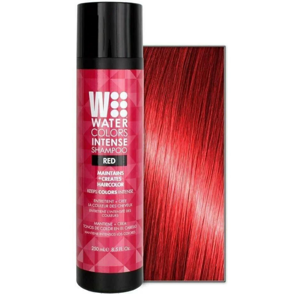 WATER COLOR_Intense - Shampooing pigmenté_Red-250ml_Gisèle produits de beauté