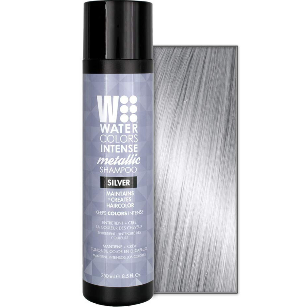 WATER COLOR_Intense - Shampooing pigmenté_Silver-250ml_Gisèle produits de beauté