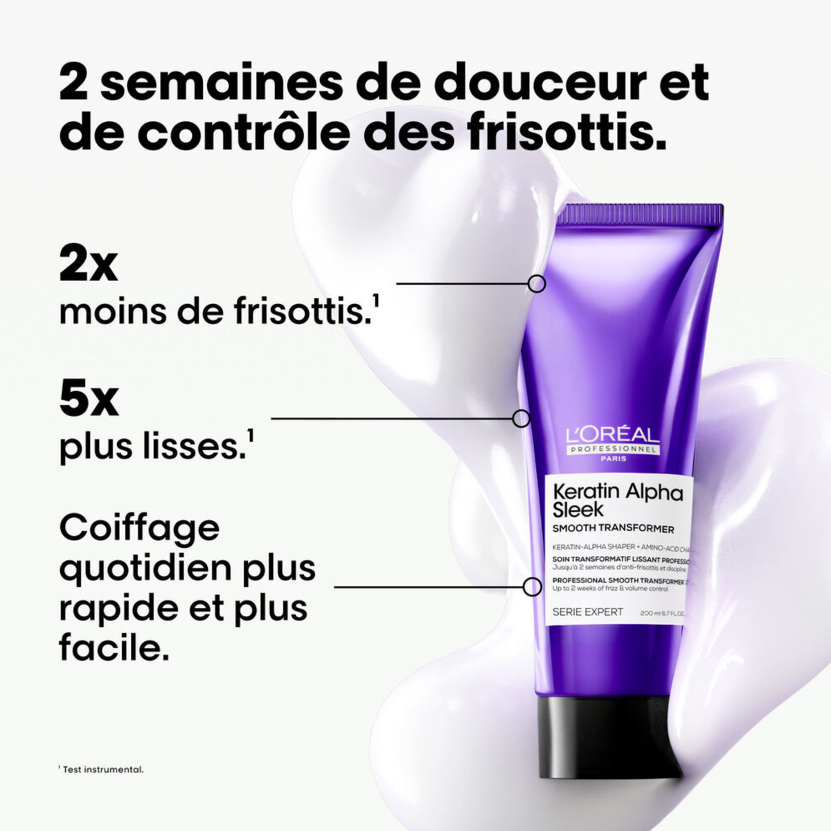 KERATIN ALPHA SLEEK - TRAITEMENT LISSANT SMOOTH TRANSFORMER