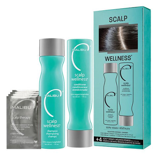 Ensemble Scalp Wellness - Shampooing et revitalisant-Ensembles et coffrets||Sets & Boxes-MALIBU-Gisèle produits de beauté