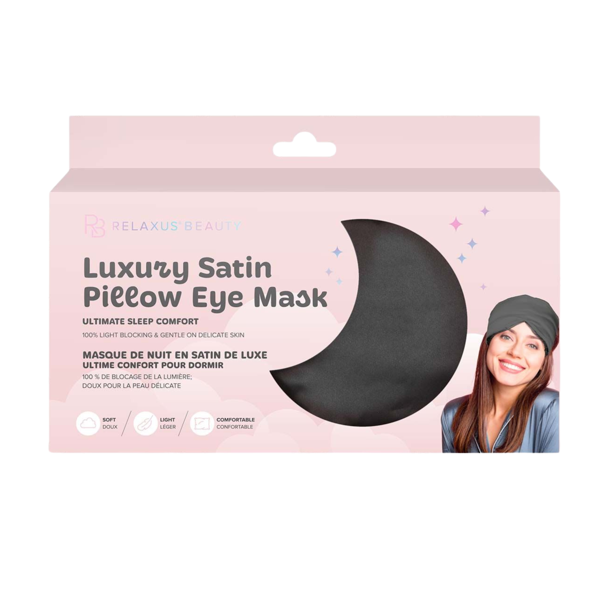 MASQUE POUR LES YEUX EN SATIN DE LUXE