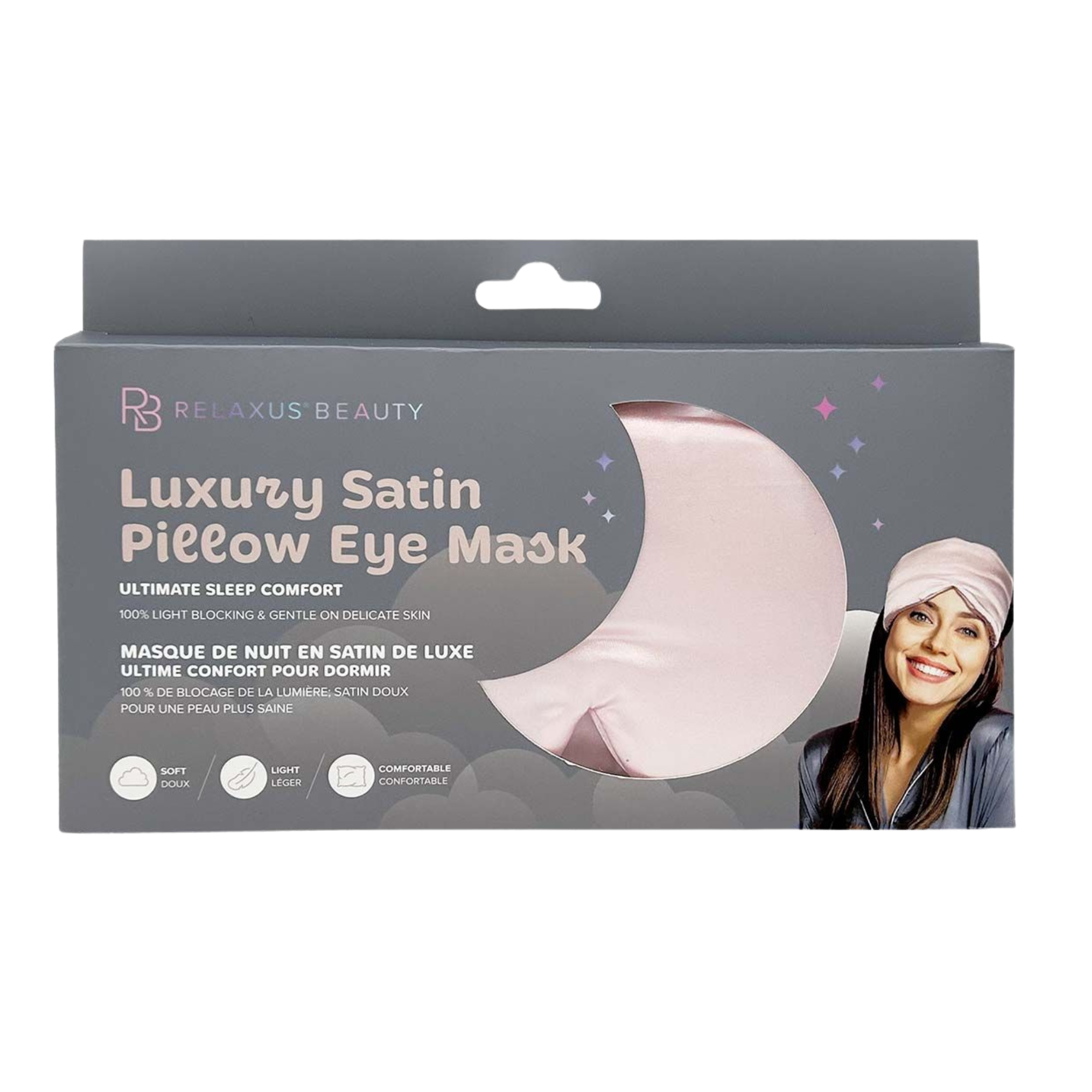 MASQUE POUR LES YEUX EN SATIN DE LUXE