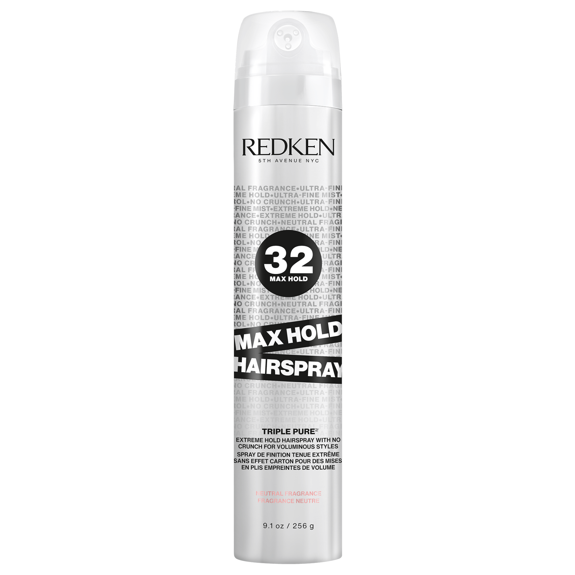 MAX HOLD HAIRSPRAY - SPRAY DE FINITION VOLUMISANT SANS PARFUM