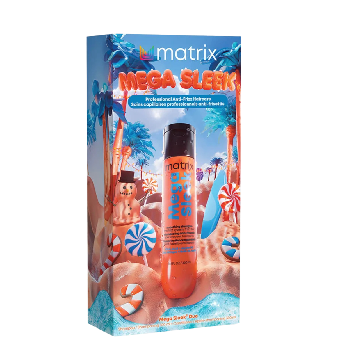 MEGA SLEEK -  DUO SHAMPOOING ET REVITALISANT