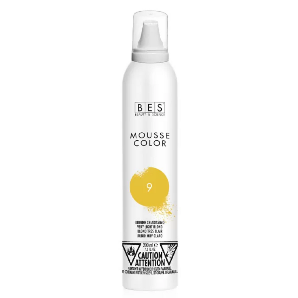 FOAMING HAIR COLORATION