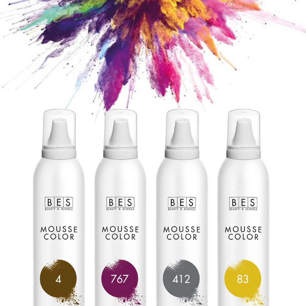 FOAMING HAIR COLORATION