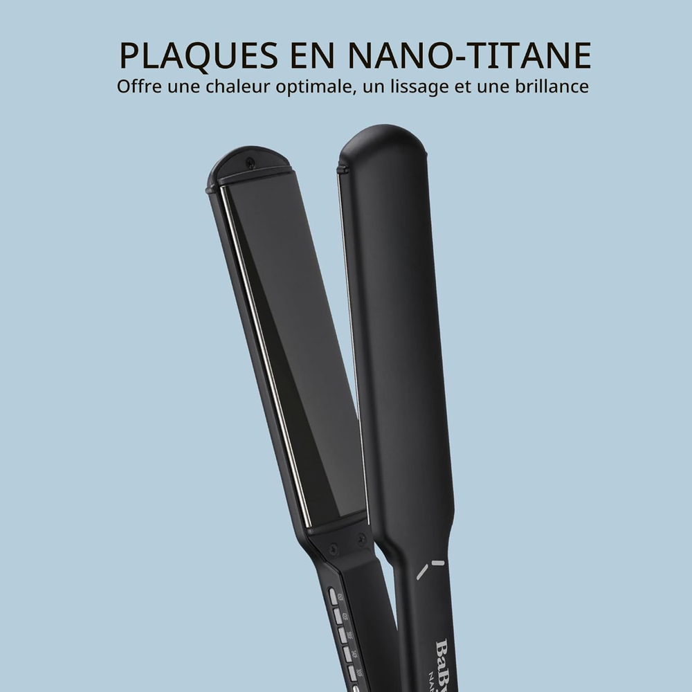NANO TITANIUM - FER PLAT ULTRA-MINCE  1-1/2"