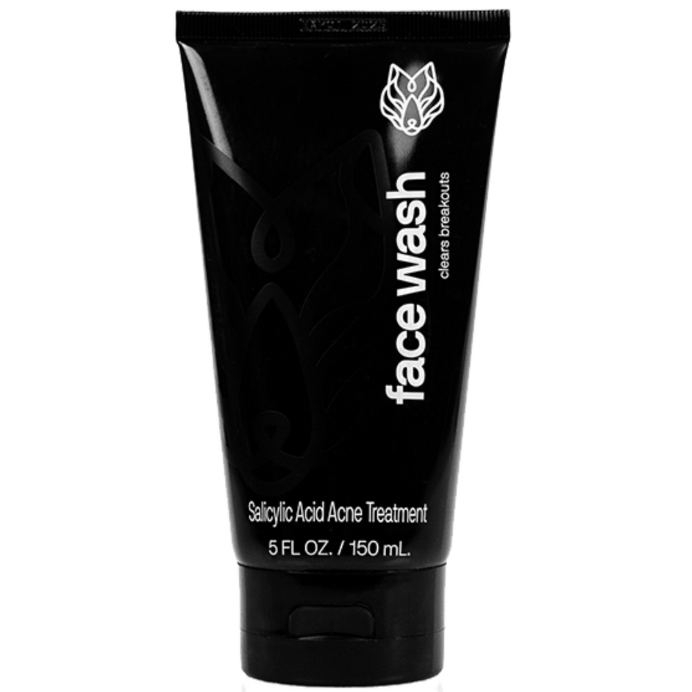 BLACK WOLF_Nettoyant pour le visage au charbon de bois_150ml-_Gisèle produits de beauté