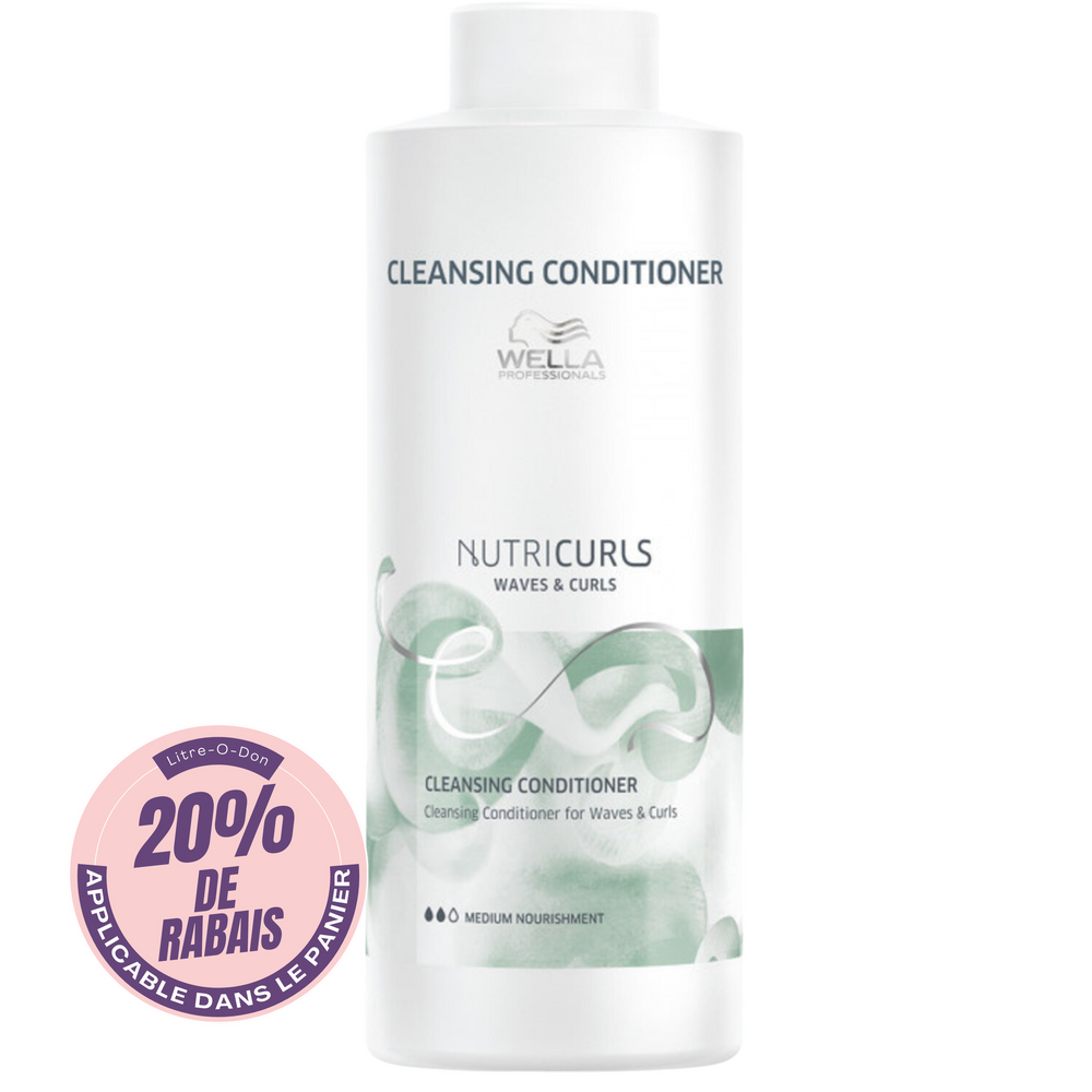 NUTRICURLS - REVITALISANT NETTOYANT CHEVEUX BOUCLÉS & ONDULÉS