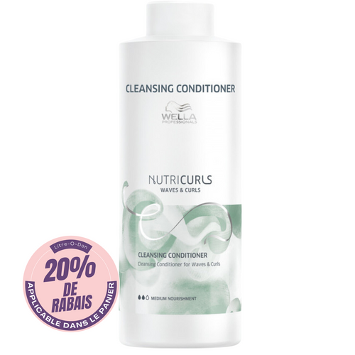 NUTRICURLS - CURLY & WAVY HAIR CLEANSING CONDITIONER