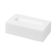WHITE EXFOLIATING CELLULAR STONE
