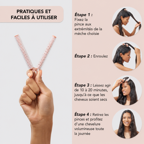 PINCES À CHEVEUX VOLUMATRICE INSTANTANÉE