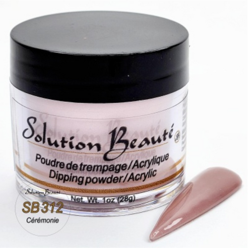 SOLUTION BEAUTÉ_Poudre pour ongles - Collection des fêtes 2023_SB312- Cérémonie-1oz_Gisèle produits de beauté