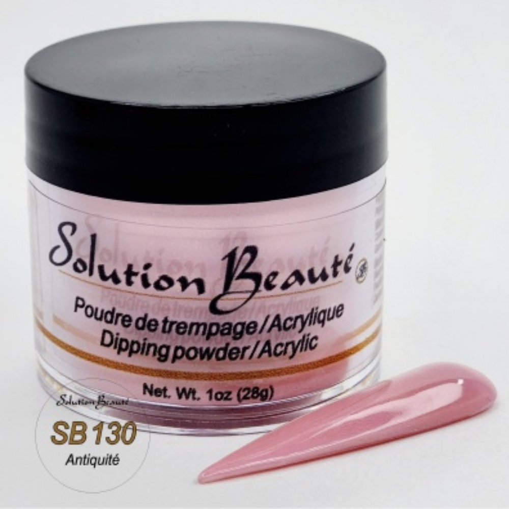 SOLUTION BEAUTÉ_Poudre pour ongles_SB130 - ANTIQUITE-1oz_Gisèle produits de beauté