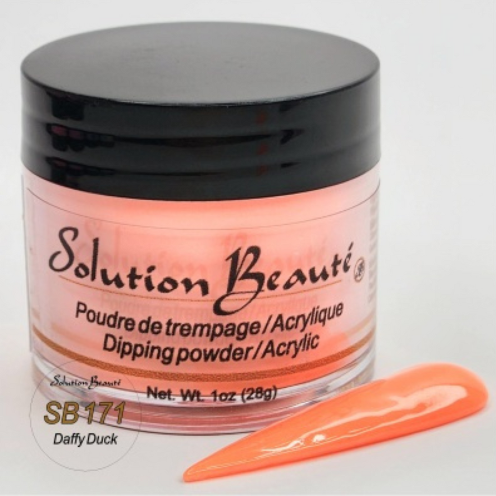 SOLUTION BEAUTÉ_Poudre pour ongles_SB171 - DAFFY DUCK-1oz_Gisèle produits de beauté