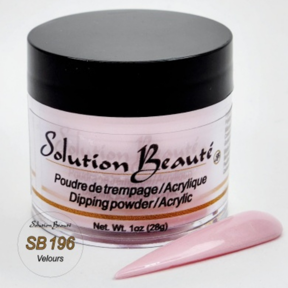 SOLUTION BEAUTÉ_Poudre pour ongles_SB196 - VELOURS-1oz_Gisèle produits de beauté