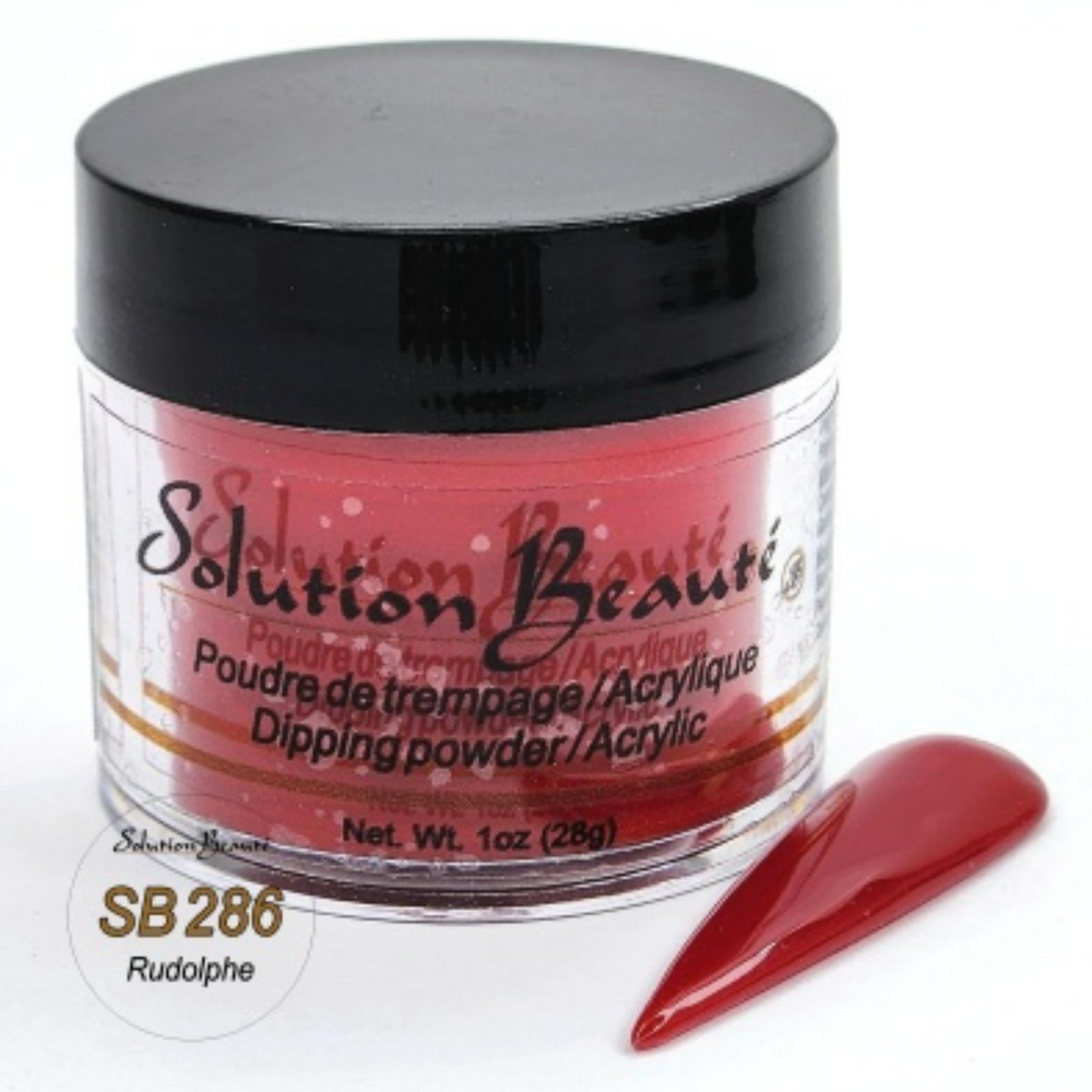 SOLUTION BEAUTÉ_Poudre pour ongles_SB286 - RUDOLPHE-1oz_Gisèle produits de beauté