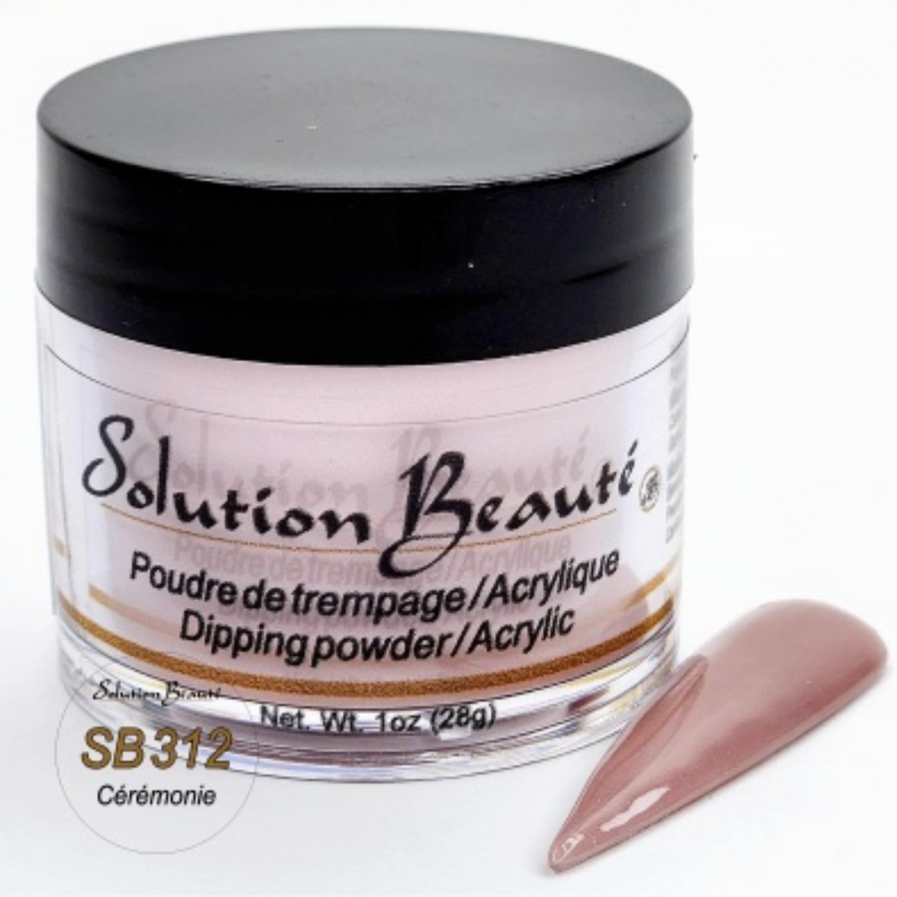SOLUTION BEAUTÉ_Poudre pour ongles_SB312 - CEREMONIE-1oz_Gisèle produits de beauté