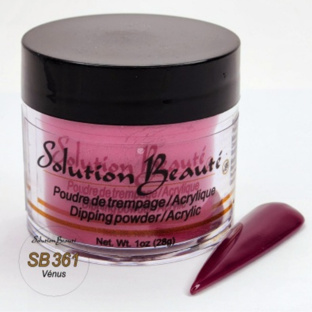 SOLUTION BEAUTÉ_Poudre pour ongles_SB361 - VENUS-1oz_Gisèle produits de beauté