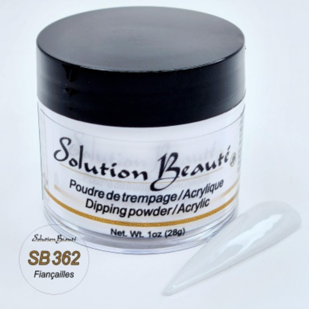 SOLUTION BEAUTÉ_Poudre pour ongles_SB362 - FIANCAILLES-1oz_Gisèle produits de beauté