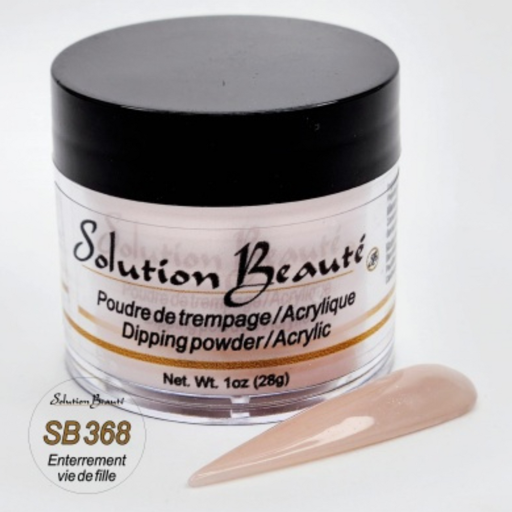 SOLUTION BEAUTÉ_Poudre pour ongles_SB368 - ENTER.VIE DE FILLE-1oz_Gisèle produits de beauté