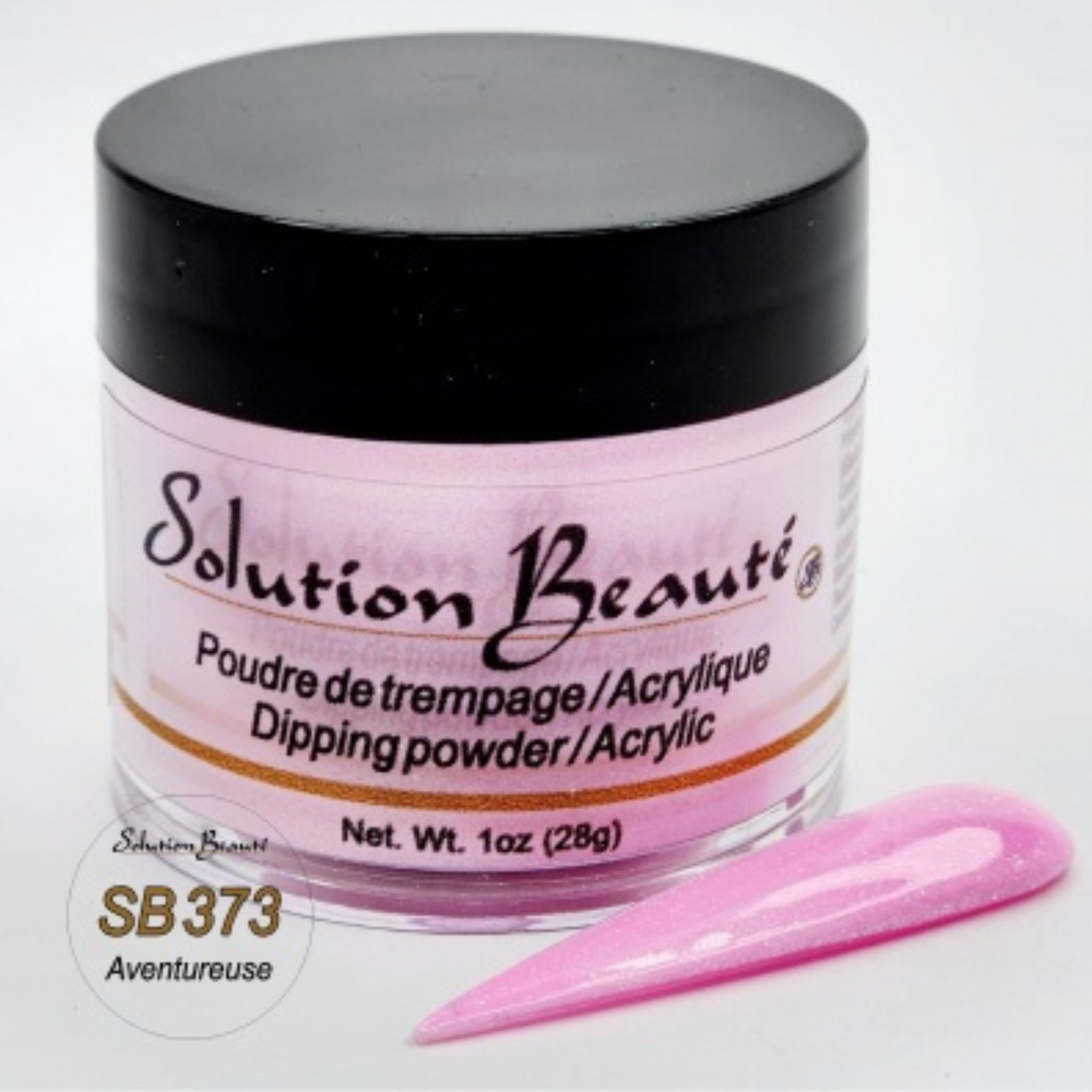 SOLUTION BEAUTÉ_Poudre pour ongles_SB373 - AVENTUREUSE-1oz_Gisèle produits de beauté