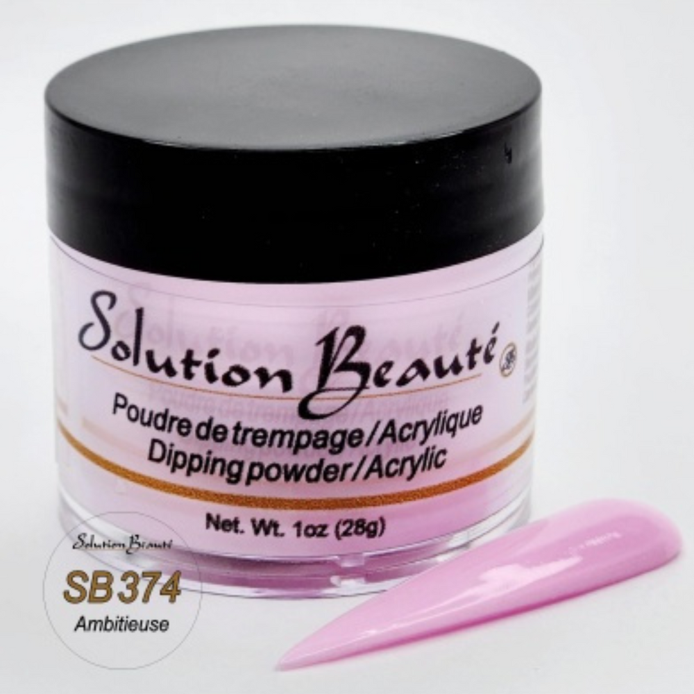 SOLUTION BEAUTÉ_Poudre pour ongles_SB374 - AMBITIEUSE-1oz_Gisèle produits de beauté