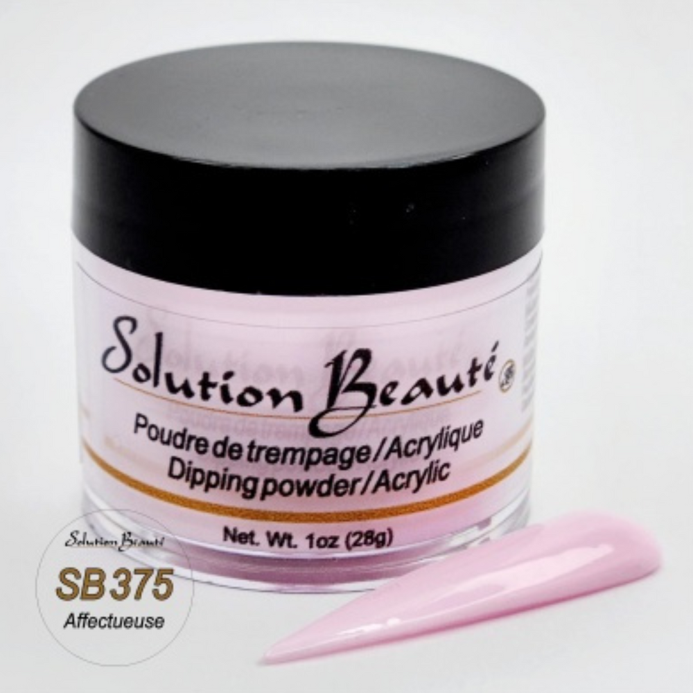 SOLUTION BEAUTÉ_Poudre pour ongles_SB375 - AFFECTUEUSE-1oz_Gisèle produits de beauté