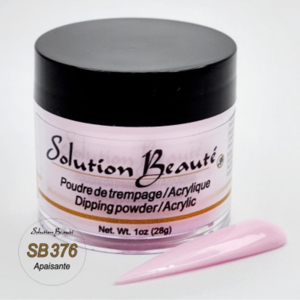 SOLUTION BEAUTÉ_Poudre pour ongles_SB376 - APAISANTE-1oz_Gisèle produits de beauté