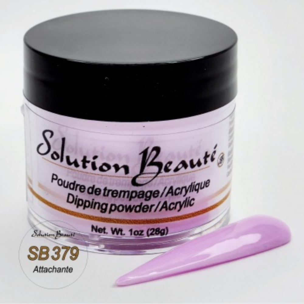 SOLUTION BEAUTÉ_Poudre pour ongles_SB379 - ATTACHANTE-1oz_Gisèle produits de beauté