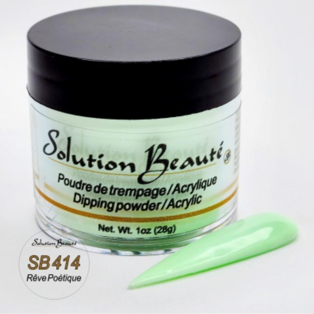 SOLUTION BEAUTÉ_Poudre pour ongles_SB414 - REVE POETIQUE-1oz_Gisèle produits de beauté