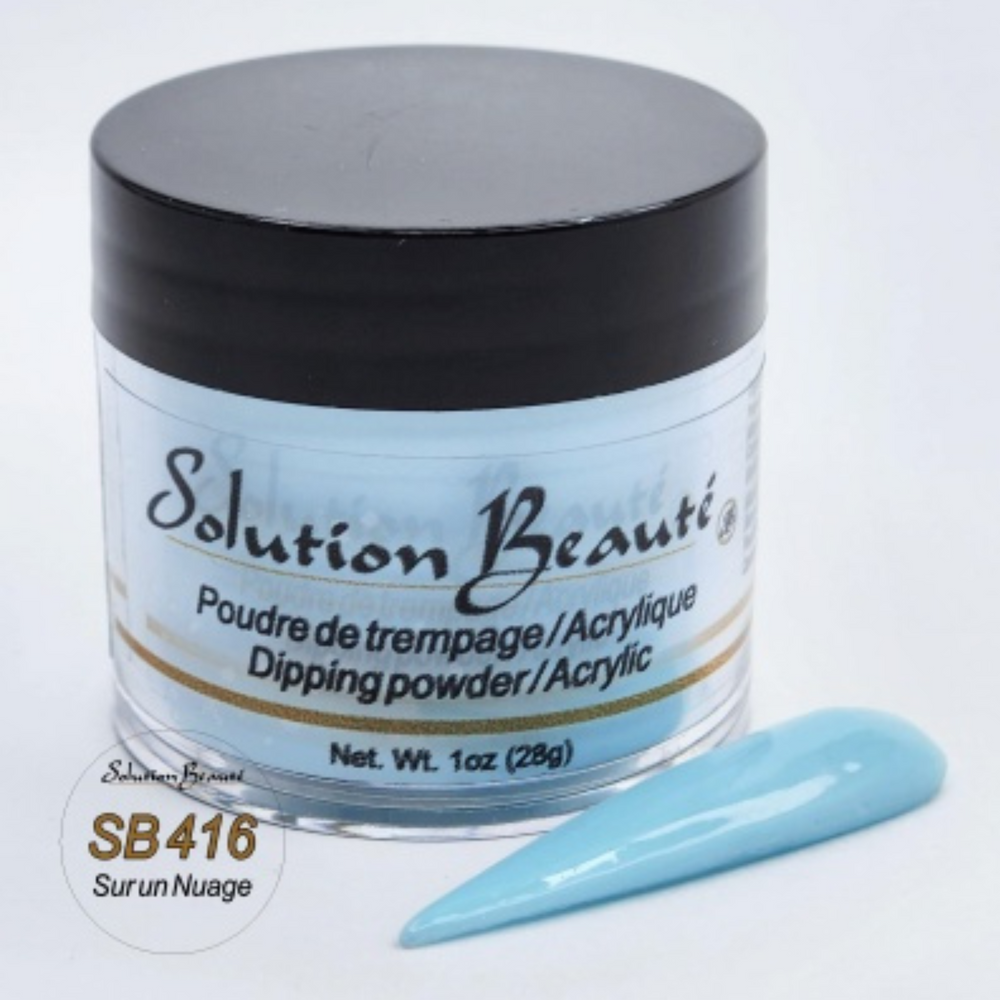 SOLUTION BEAUTÉ_Poudre pour ongles_SB416 - SUR UN NUAGE-1oz_Gisèle produits de beauté
