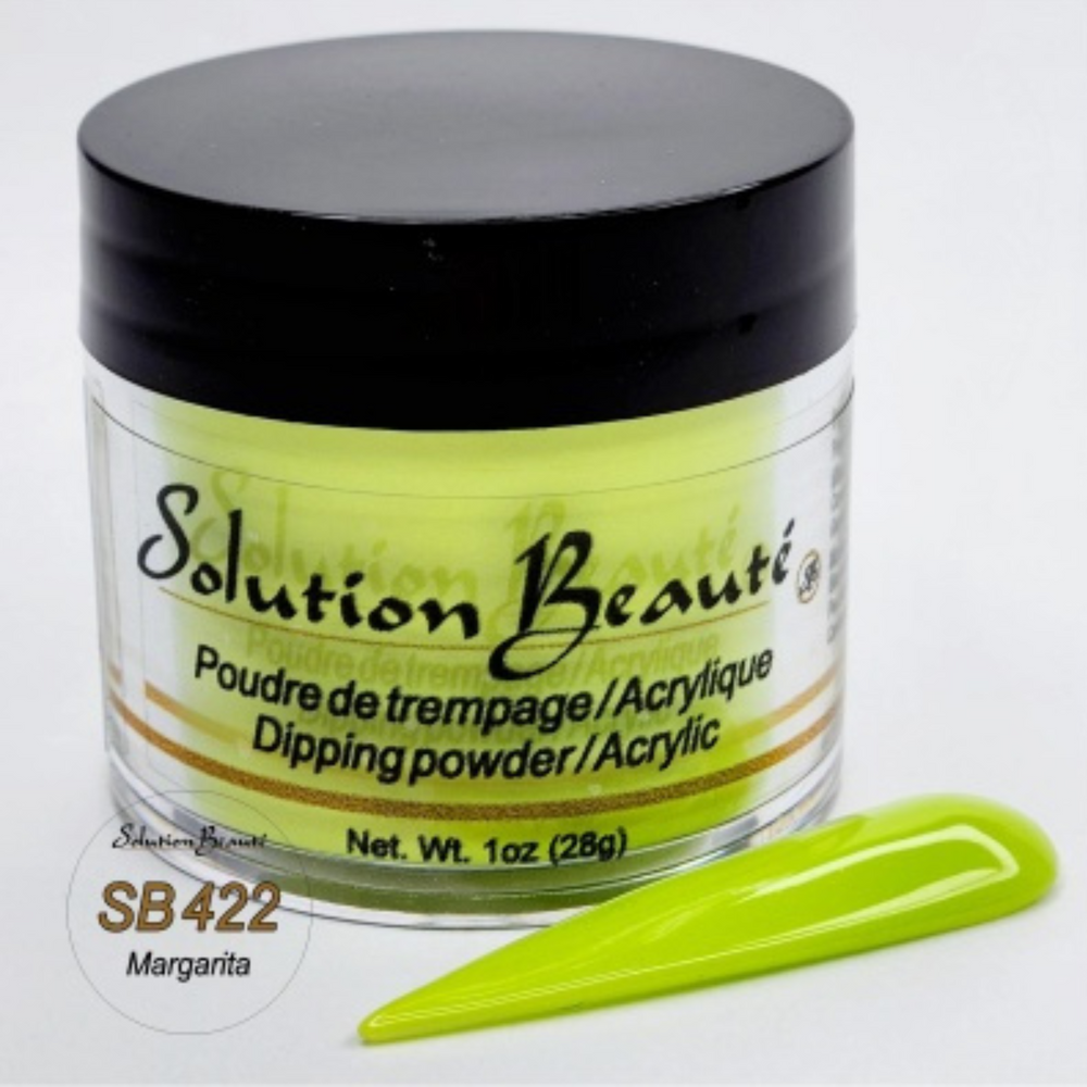 SOLUTION BEAUTÉ_Poudre pour ongles_SB422 - MARGARITA-1oz_Gisèle produits de beauté