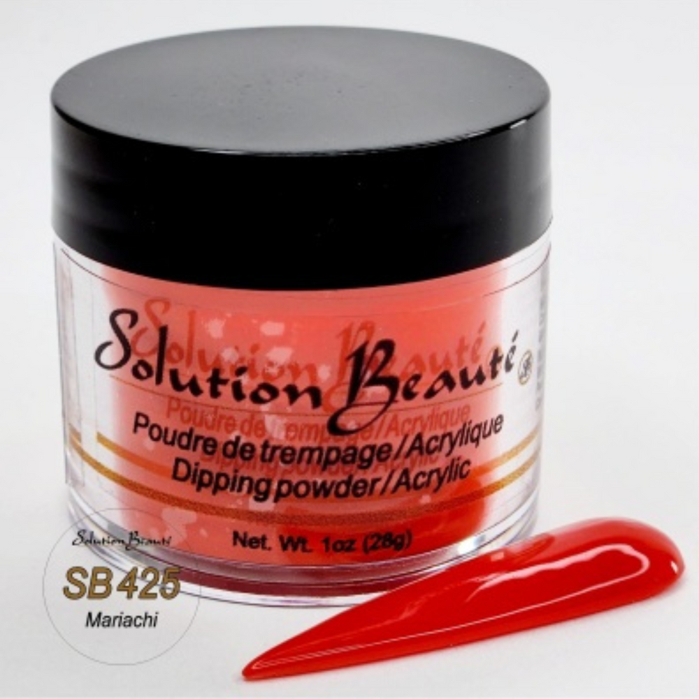 SOLUTION BEAUTÉ_Poudre pour ongles_SB425 - MARIACHI-1oz_Gisèle produits de beauté
