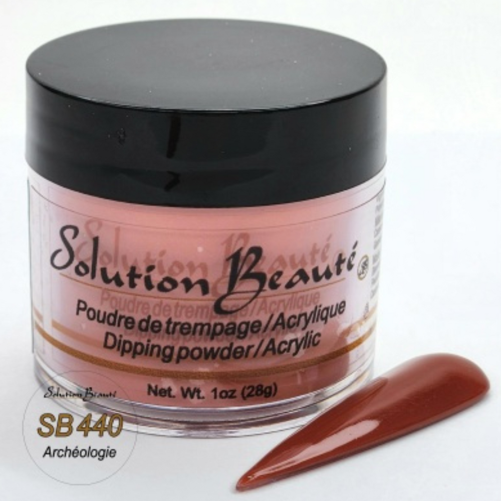 SOLUTION BEAUTÉ_Poudre pour ongles_SB440 - ARCHEOLOGIE-1oz_Gisèle produits de beauté