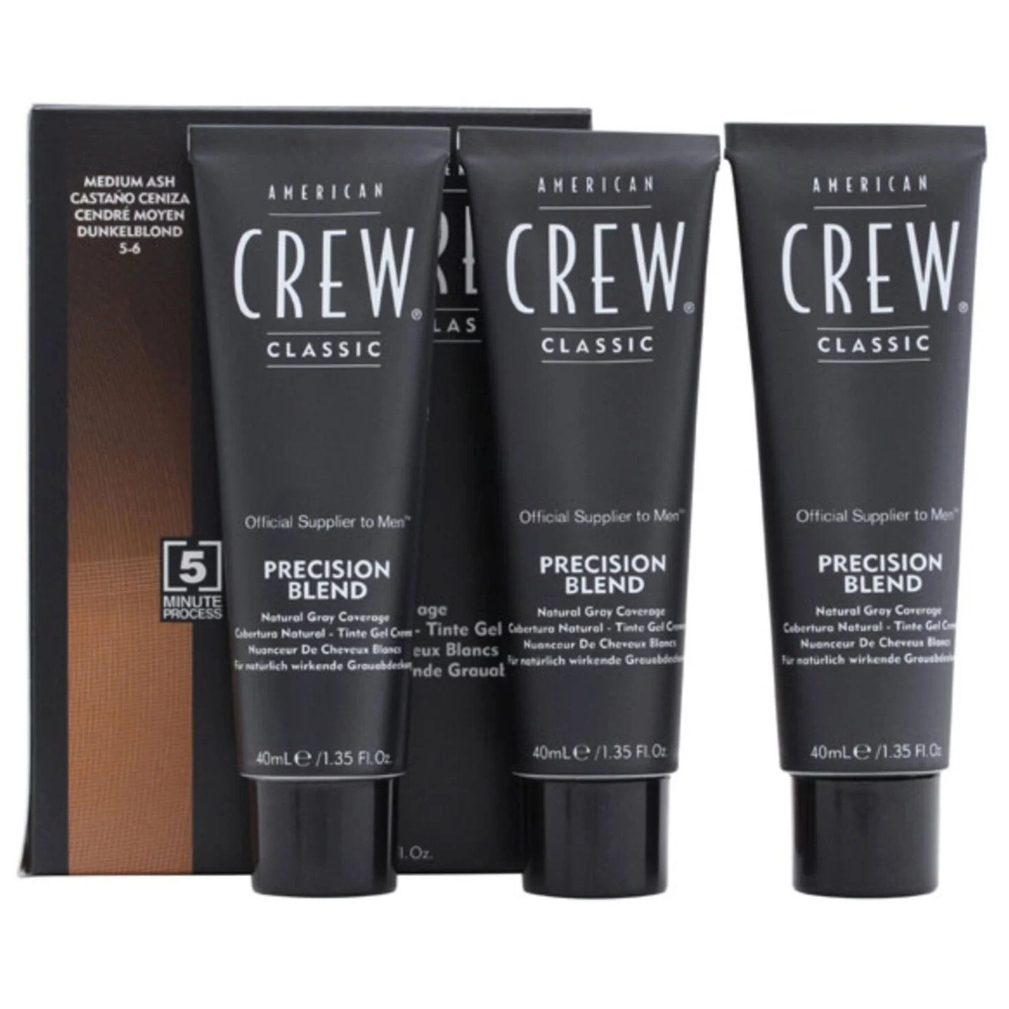 PRECISION BLEND - NATURAL HAIR COLOR BOX OF 3 TUBES