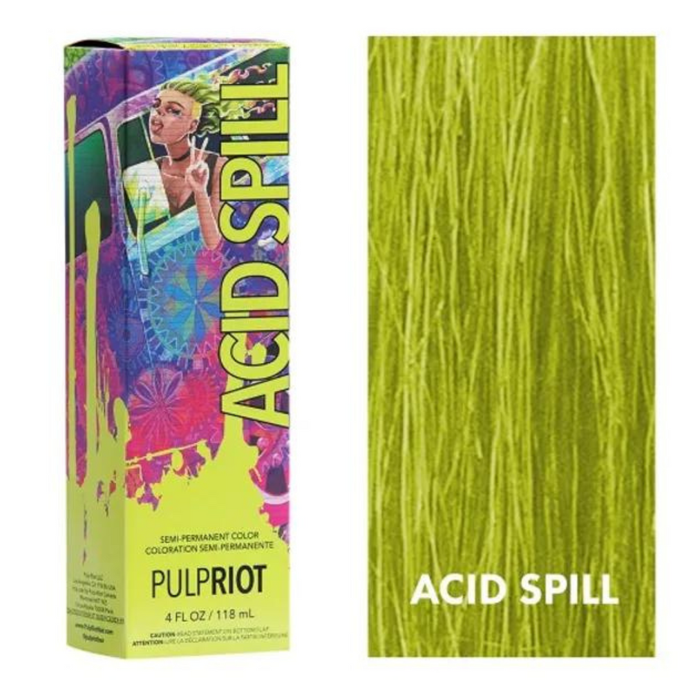 PULP RIOT_Pulp Riot - Semi permanent_118ml-Acid spill_Gisèle produits de beauté