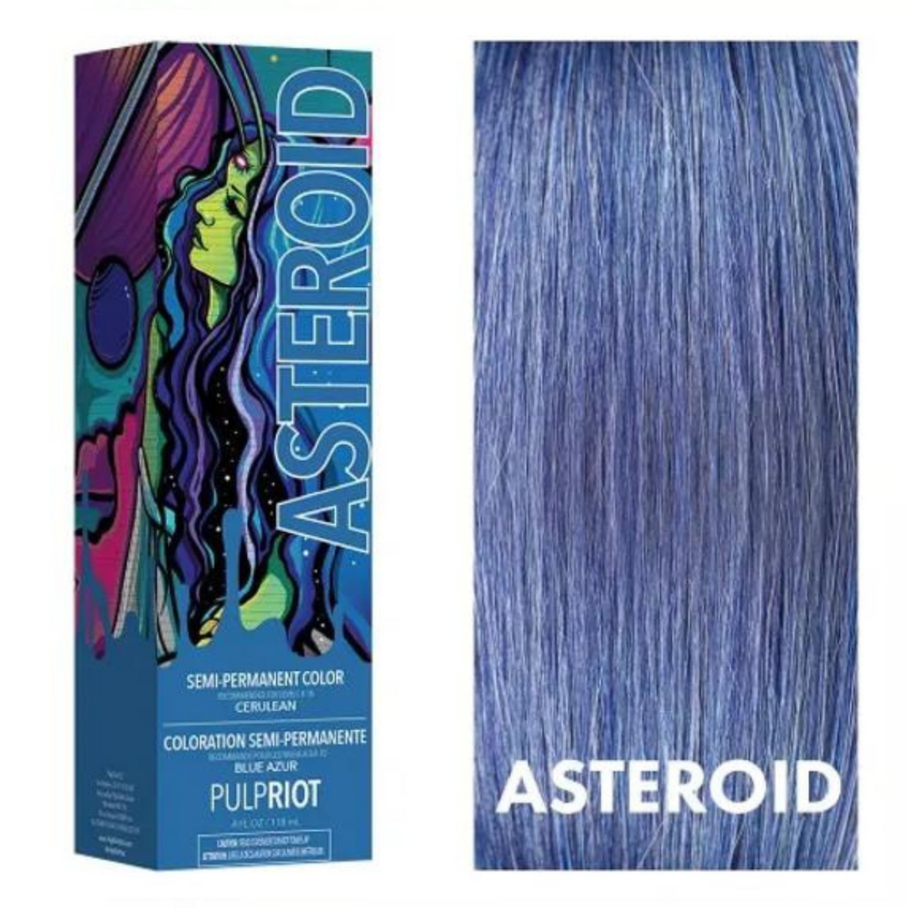 Pulp Riot - Semi permanent-Colorations semi-permanentes||Semi-Permanent Hair Colors-PULP RIOT-118ml-Asteroid-Gisèle produits de beauté