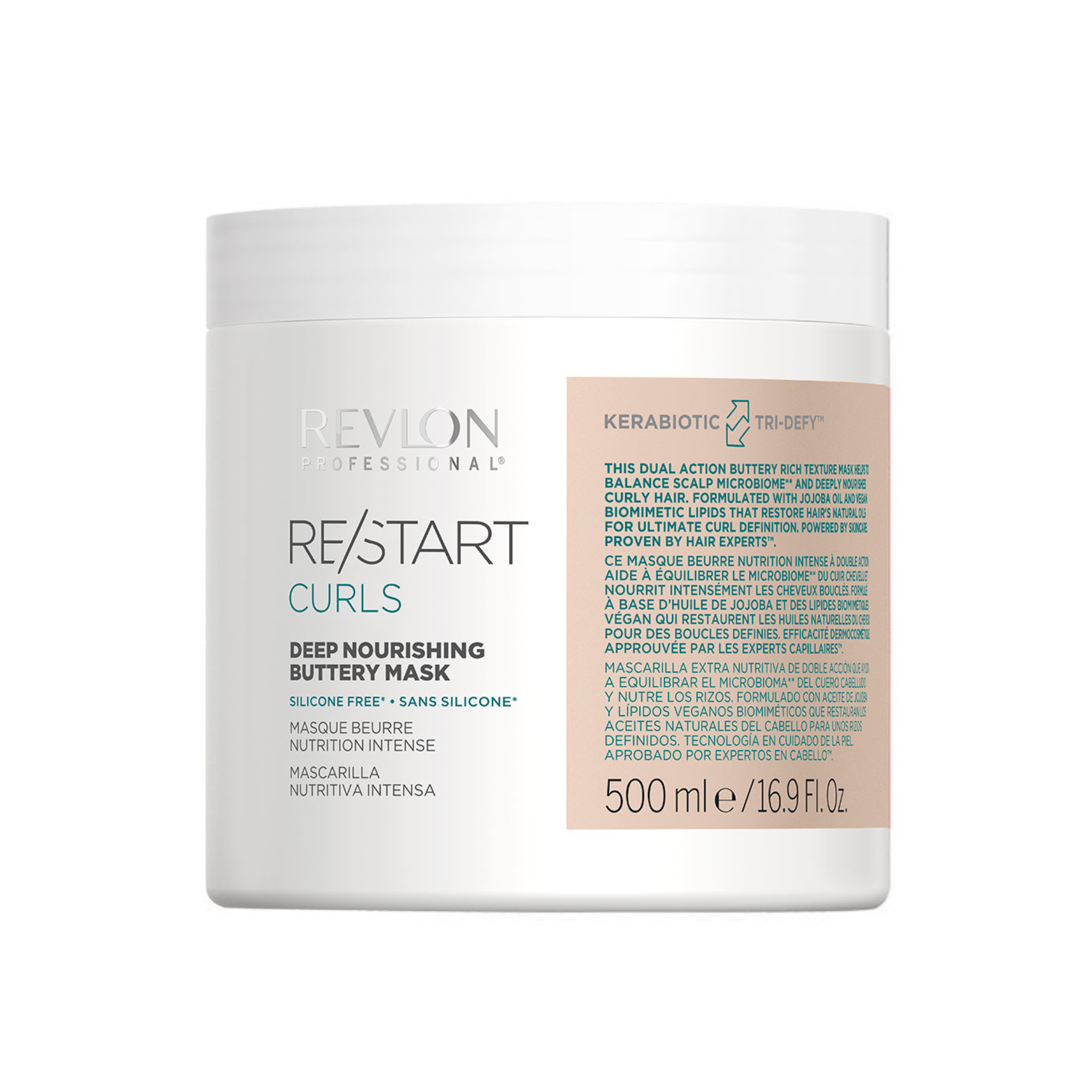 RE/START CURLS - MASQUE BEURRE NUTRITIF INTENSE SANS SILICONES