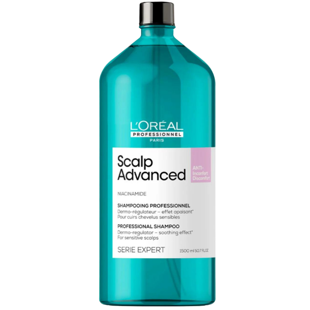 Scalp Advanced - Shampooing professionnel pour cuirs chevelus sensibles-Shampoings & Revitalisants||Shampoos & Conditioners-L'ORÉAL PROFESSIONNEL-1500ml-Gisèle produits de beauté