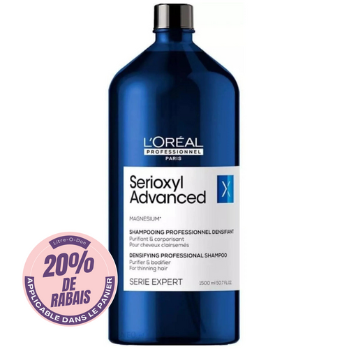 Serioxyl Advanced - Shampooing purifiant et corporisant-Shampoings & Revitalisants||Shampoos & Conditioners-L'ORÉAL PROFESSIONNEL-1500ml-Gisèle produits de beauté