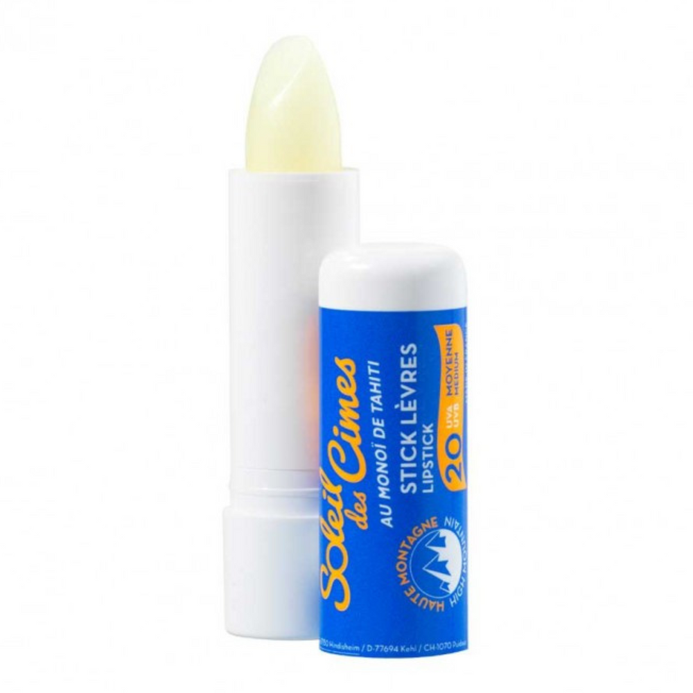 SOLEIL DES ÎLES_Soin des lèvres Monoï Karité FPS 20_3g-_Gisèle produits de beauté